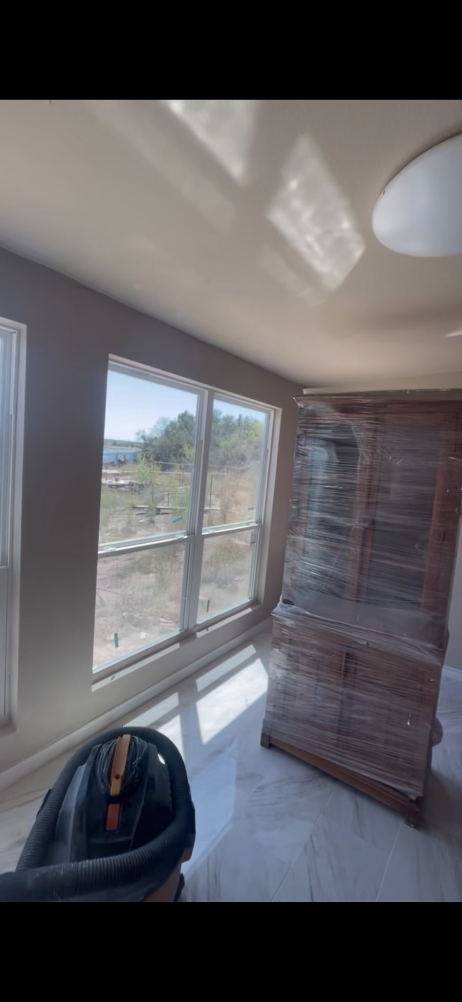 Interior finish work